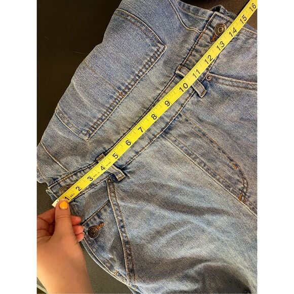 Wild Fable Blue Denim Distressed Jumpsuit - Picture 7 of 10